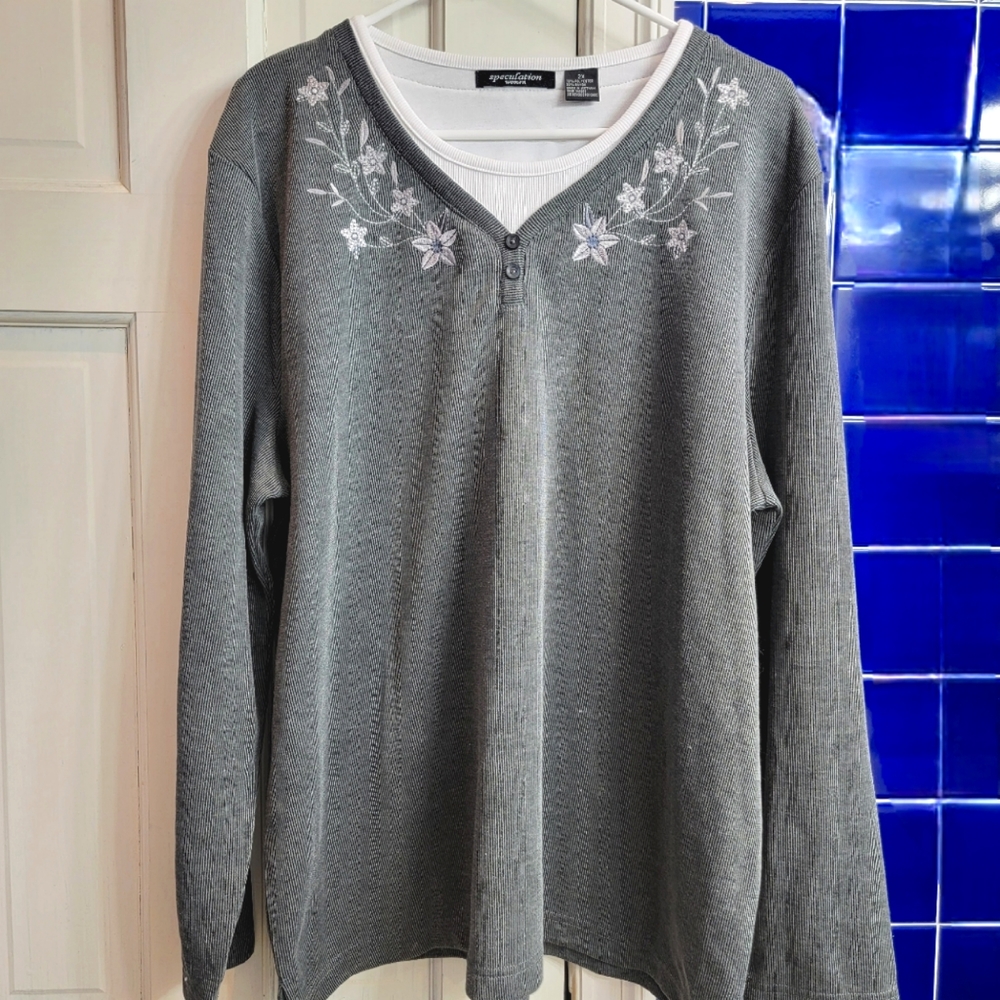 Speculation Grey Sweater